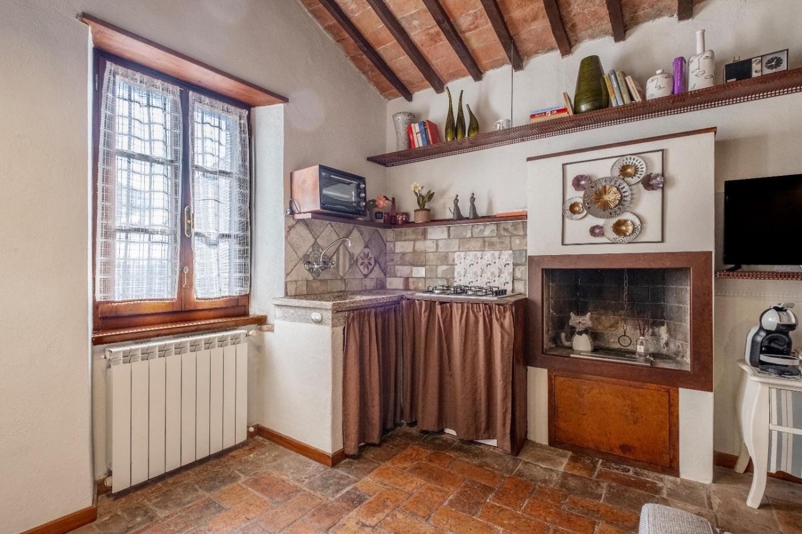 La Soffitta Nel Bastione Leilighet Pitigliano Eksteriør bilde
